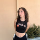 Black Cut Off Tank