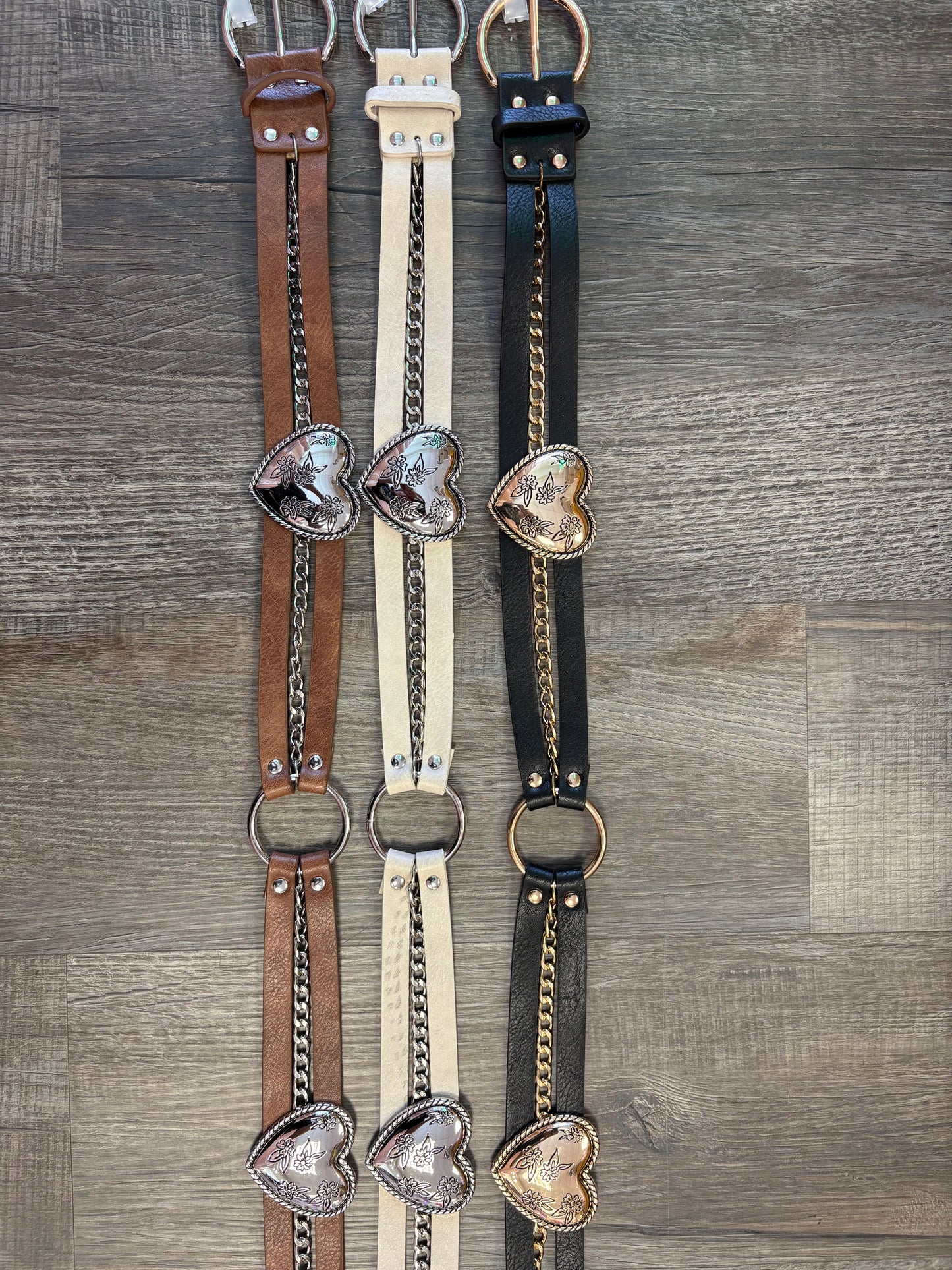 Heavy Heart Chain Belt