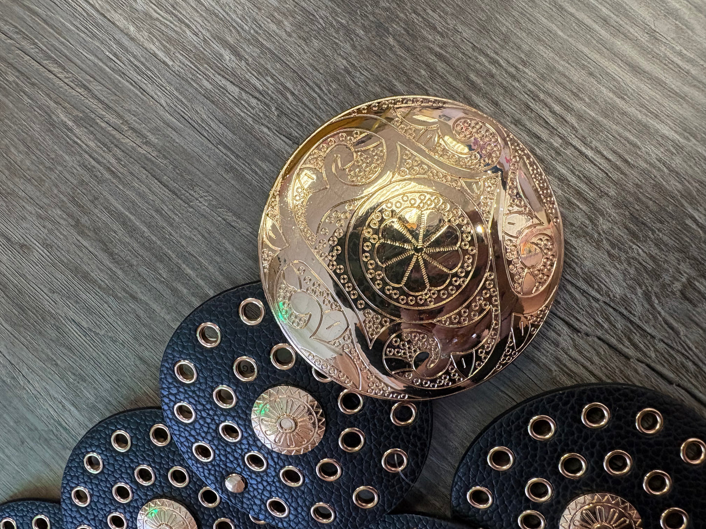 Gold Girlie Buckle Belt