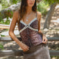 Brown Lace Cami