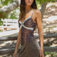 Brown Lace Cami