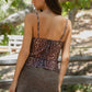 Brown Lace Cami