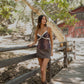 Brown Lace Cami