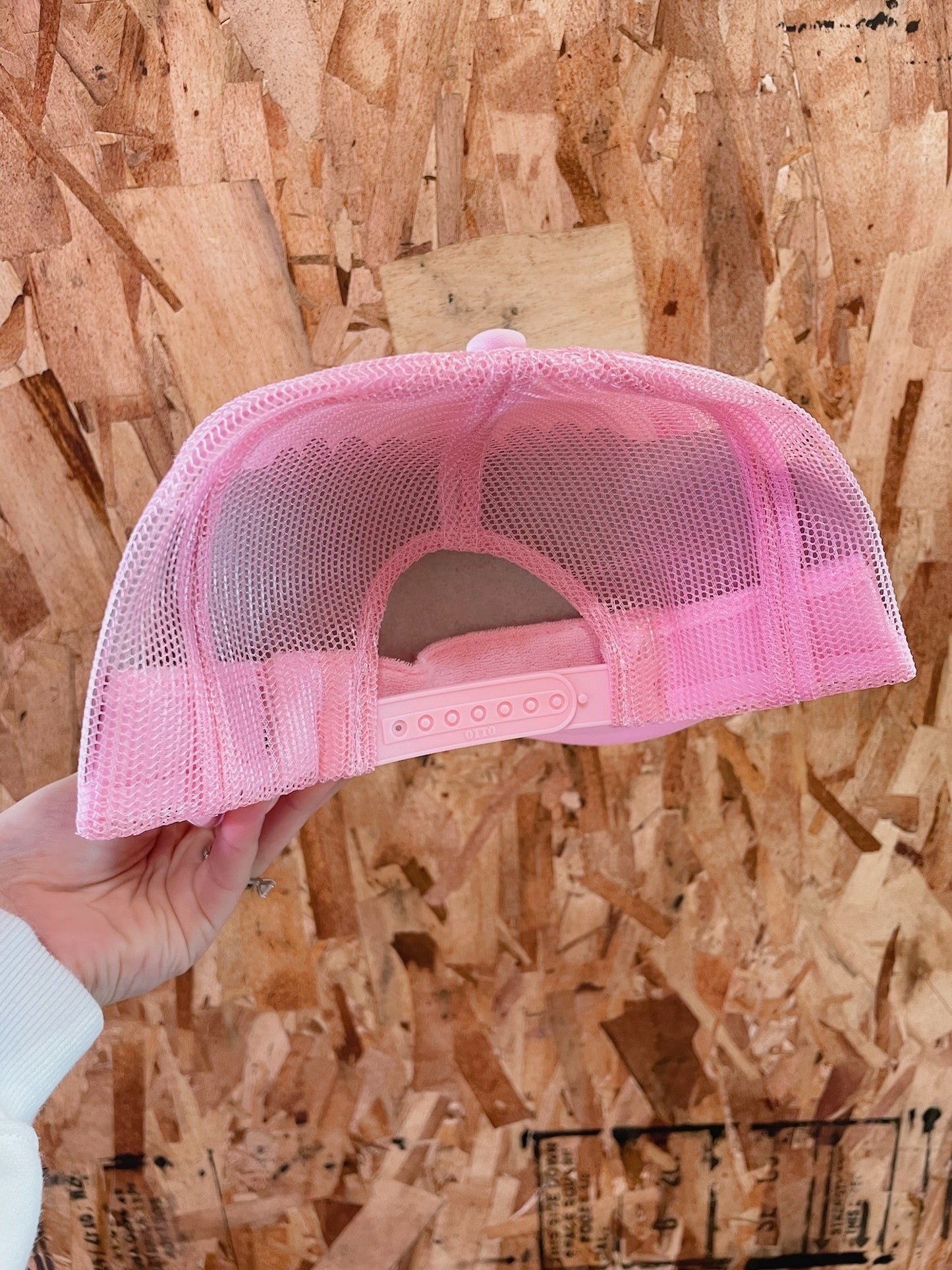 Pink Oregon Bow Hat