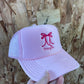 Pink Oregon Bow Hat