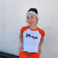 Orange HomeRun Tee