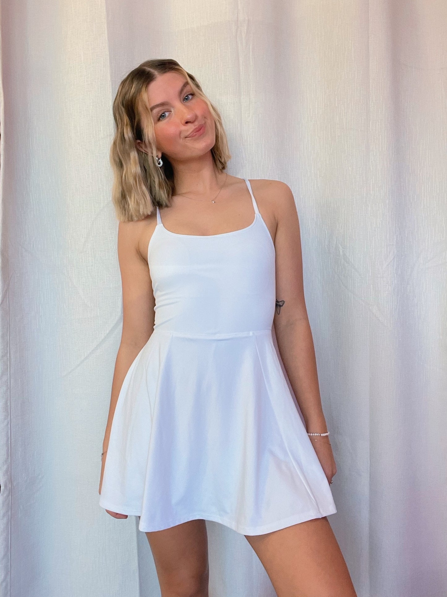 Strappy Skort Dress