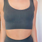 Stitched Seamless Biker Top