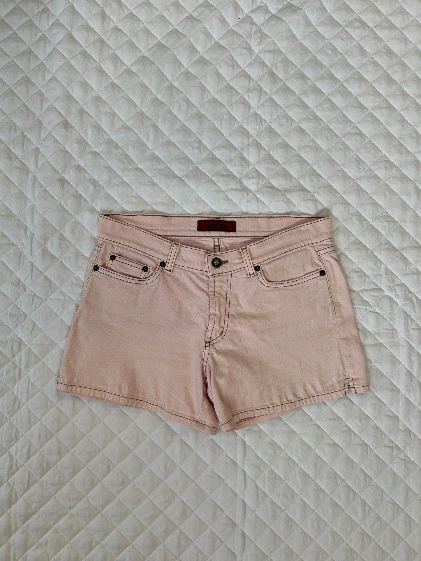 LL Pink Mini Shorts