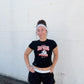 Classic Black University Baby Tee