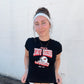 Classic Black University Baby Tee