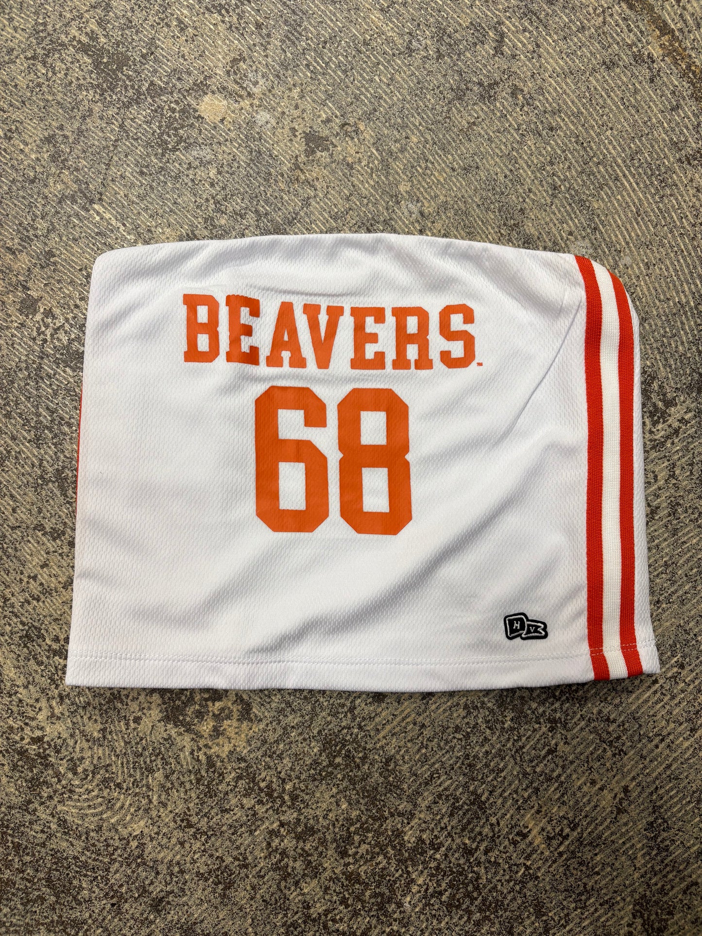 University Jersey Tube Top