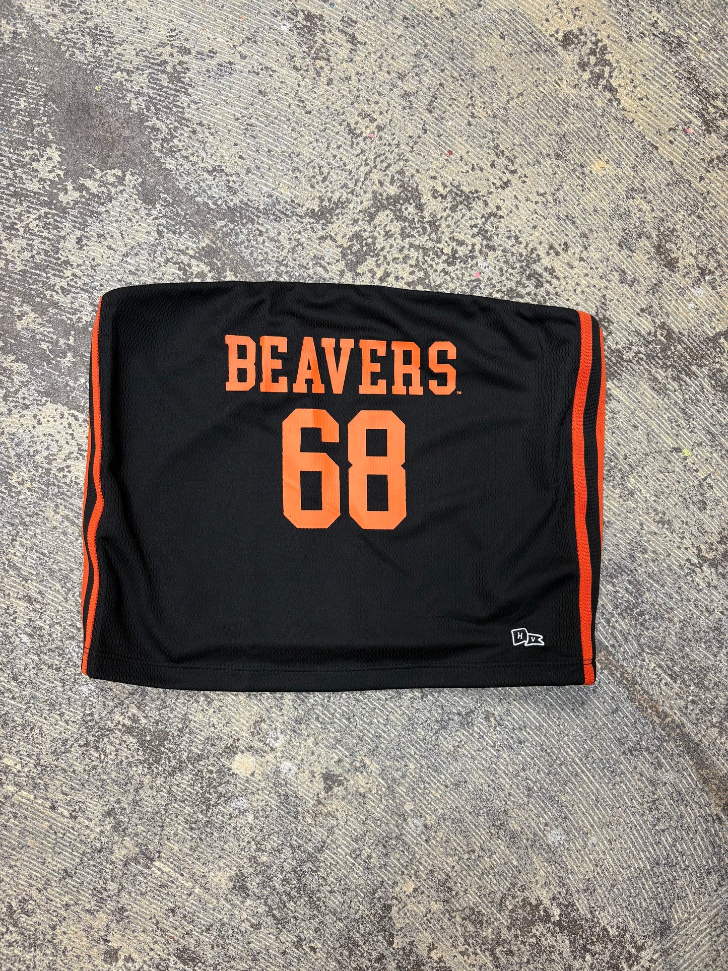 University Jersey Tube Top