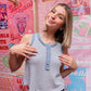 Knit Contrast Tank