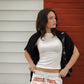 OSU Oversized Black Crewneck
