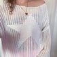 White Crochet Star