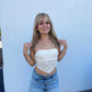 Lace Scarf Top