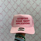 Accepting sugar daddy Baby Pink Trucker Hat