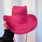 Hot Pink Cowgirl Hat