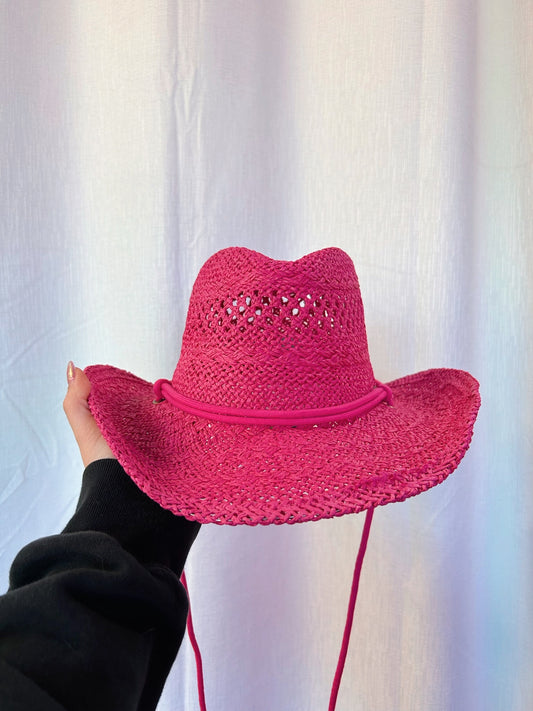 Hot Pink Cowgirl Hat