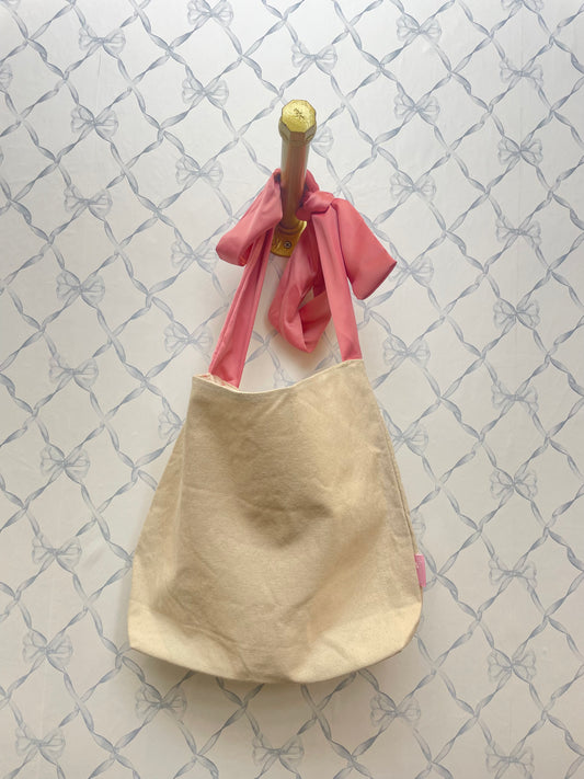Pink Ribbon Tote