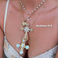 Cross Pearl  Necklace