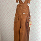 Brown Cargo Overalls