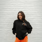 OSU Oversized Black Crewneck