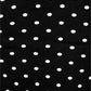 Polka Dot mid-waisted basic capri leggings