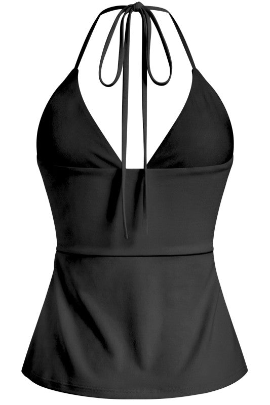 Sleeveless Halter Cami
