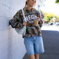 Camo Distressed Beavs Hoodie