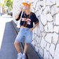 Baseball Jersey Orange