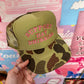 Support Day Drinking Trucker Hat: Green Camo