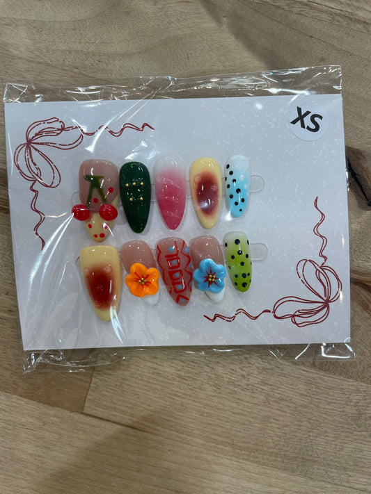 Wild Bloom Nails