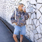 Pink Star Camo Hoodie