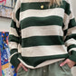 Striped Oversized Sweater