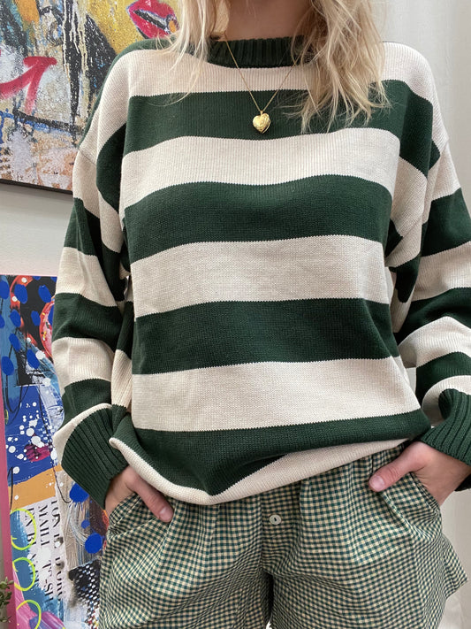 Striped Oversized Sweater