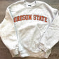 Oregon State Grey Off Side Crewneck