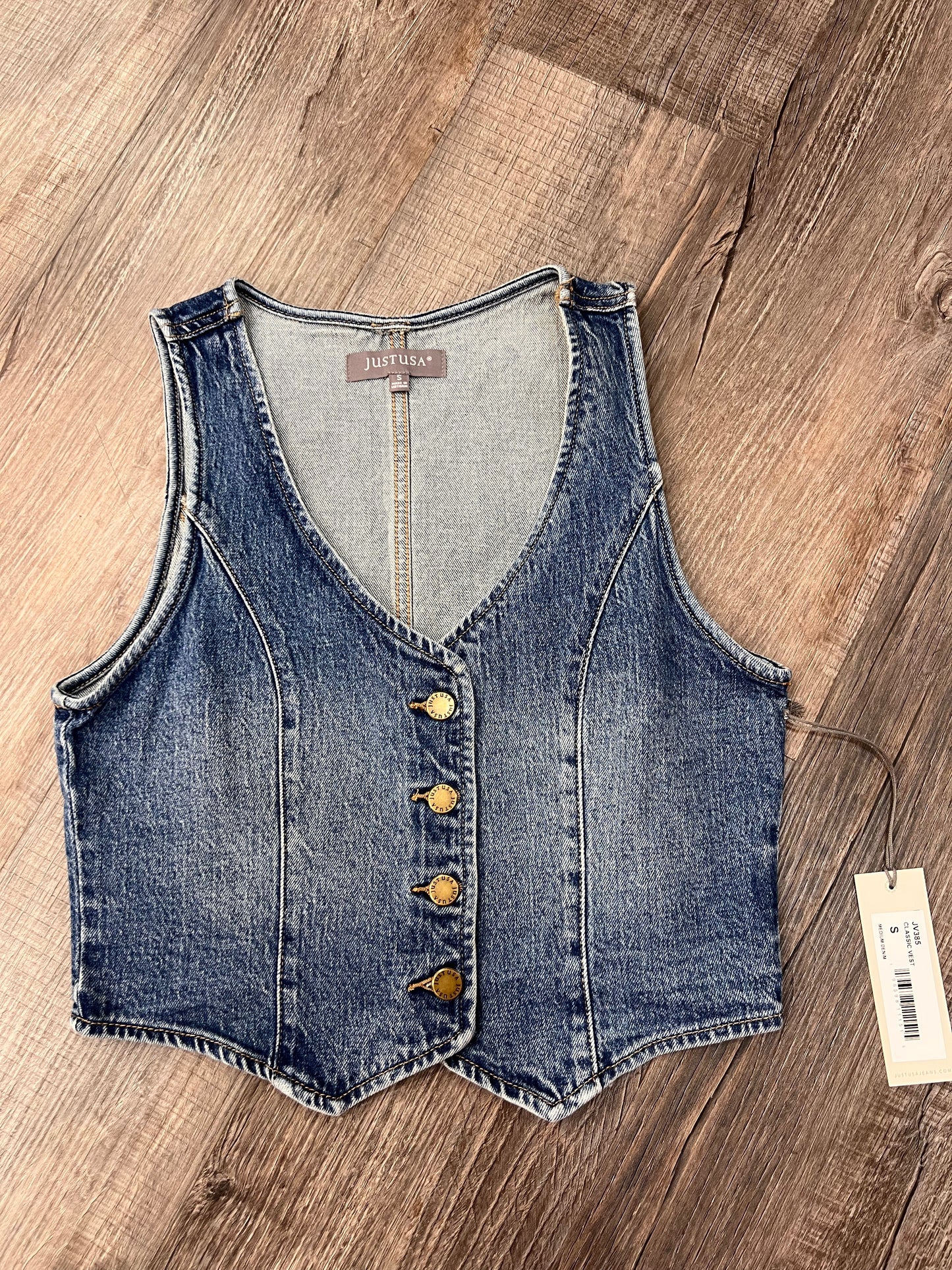 Classic Denim Vest