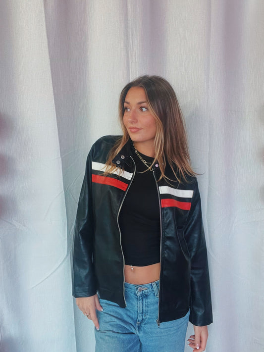 Oversized Moto Jacket