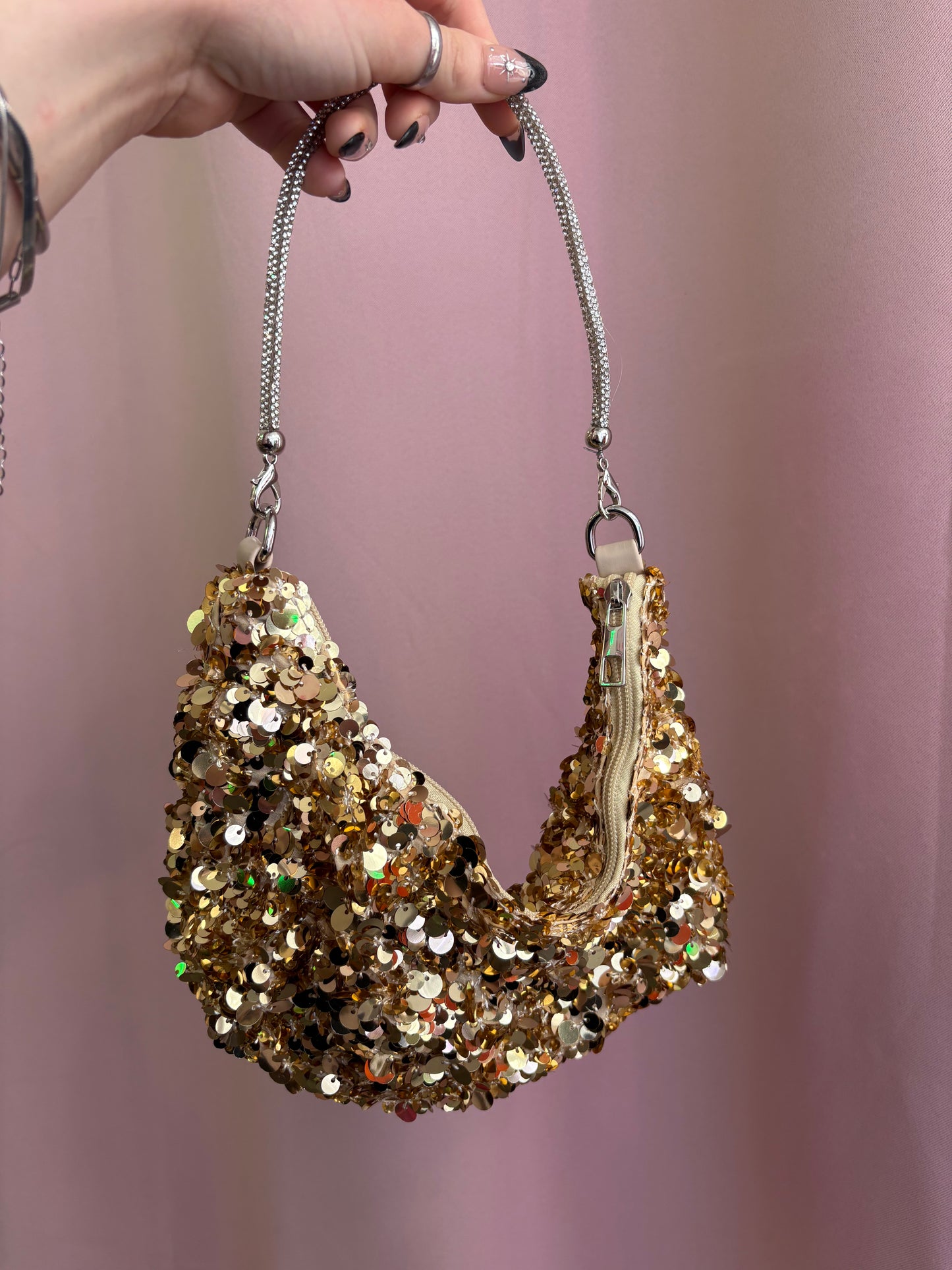 Spring Sequins Purse