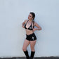 Studded Cross Mini Top