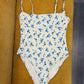 Blue Rose One-Piece Swimsuit