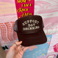 Support Day Drinking Trucker Hat: Brown/Tan