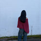 Asymmetric Sparkle Poncho