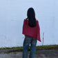 Asymmetric Sparkle Poncho