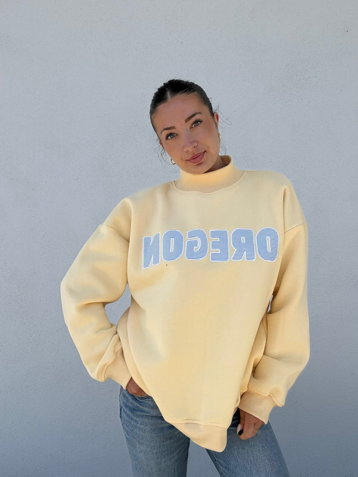 Oregon Yellow mockneck