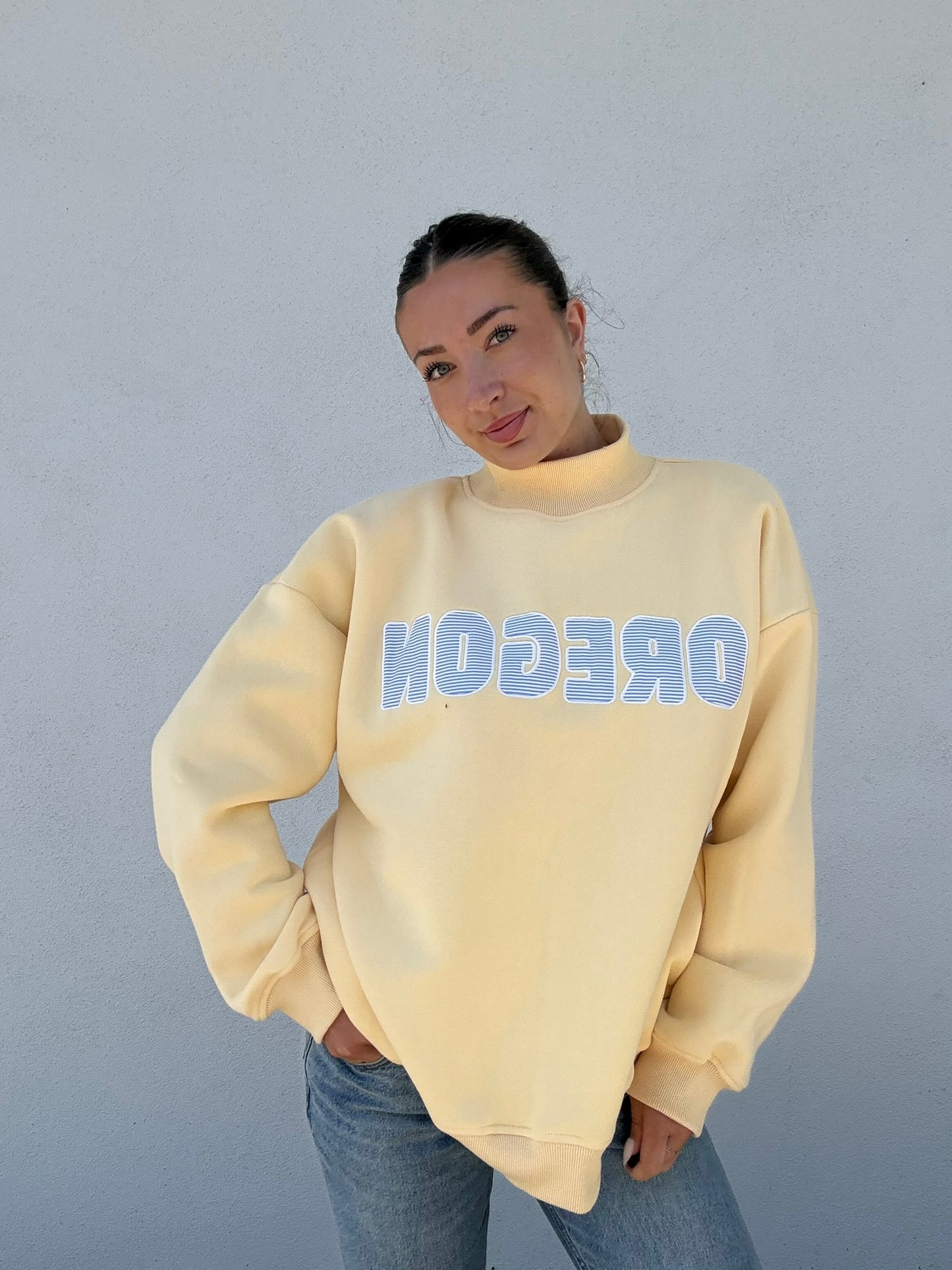 Oregon Yellow mockneck