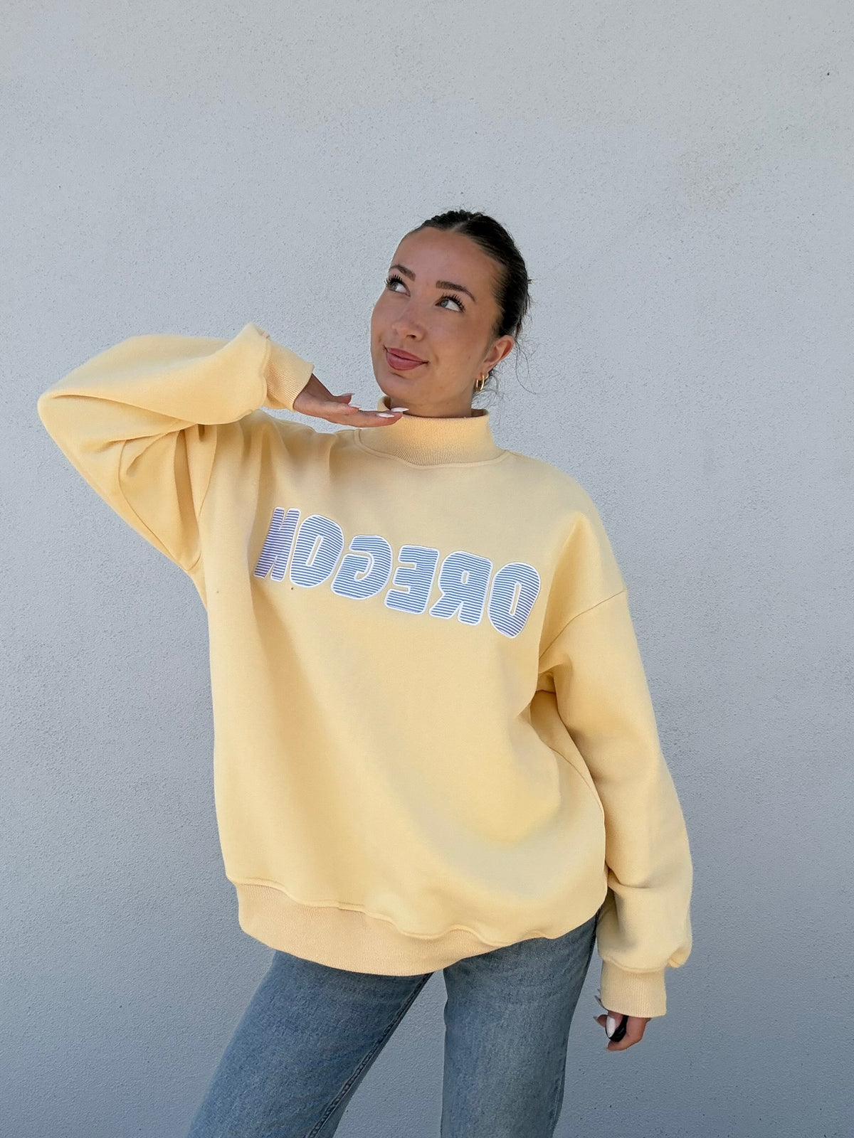 Oregon Yellow mockneck