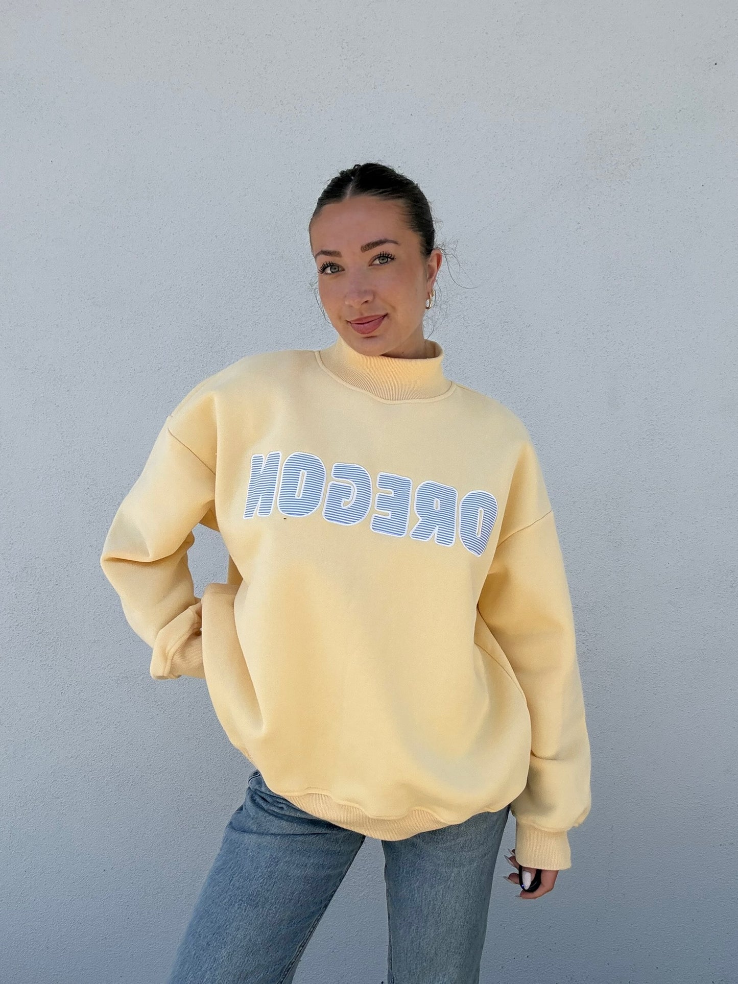 Oregon Yellow mockneck